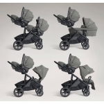 Joie versiti™ 多功能雙層嬰兒手推車 (灰綠色)